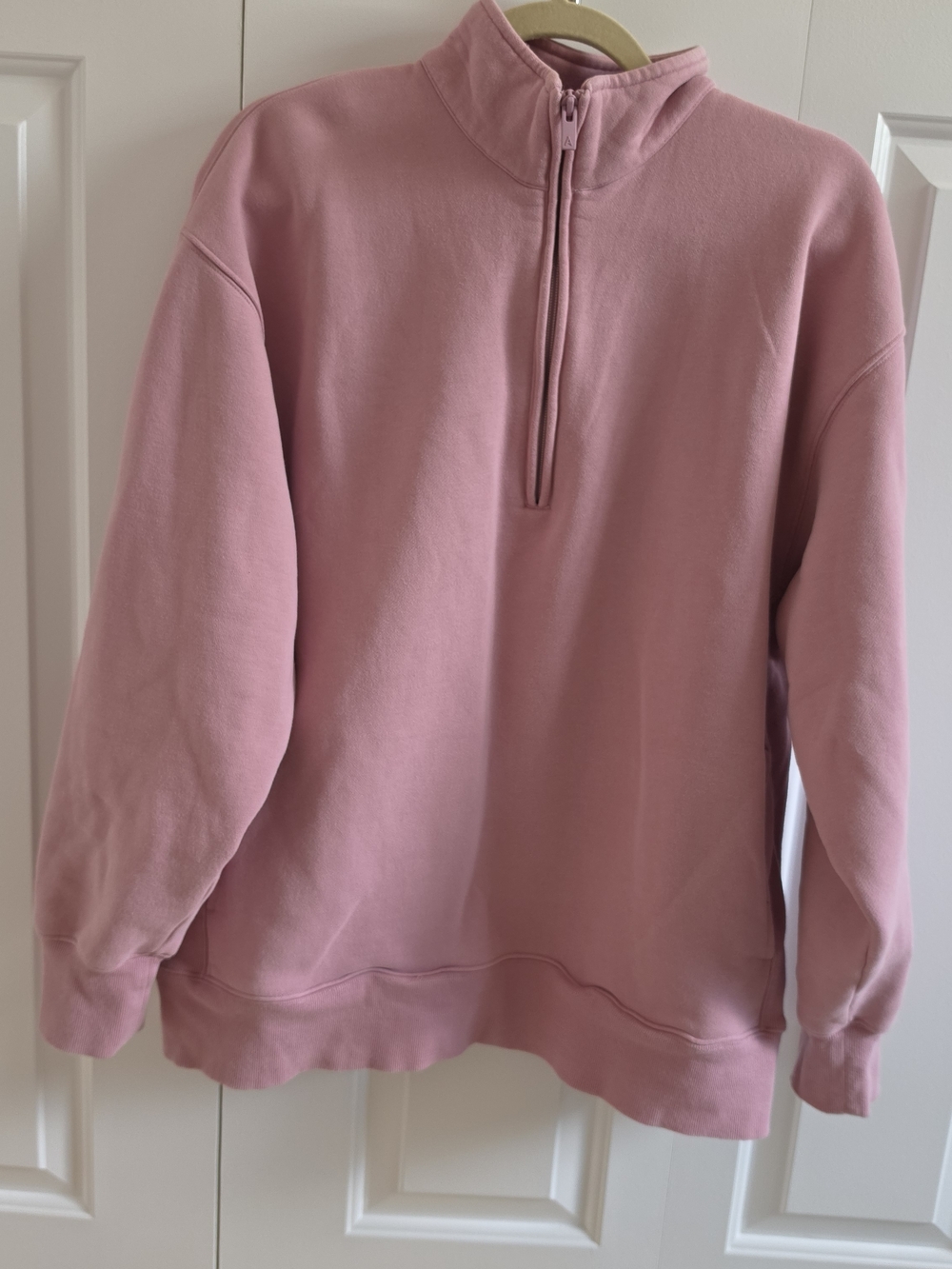 Aritzia Boyfriend Half Zip Sweatshirt
